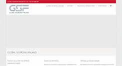 Desktop Screenshot of globalsourcing.fi